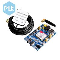 MLK SIM808 Module GSM GPRS GPS Development Board IPX with Antenna for Raspberry Pi Support 2G 3G 4G SIM Card