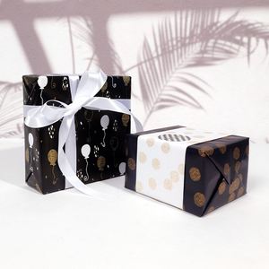 High Quality Wholesale 80g <b>Birthday</b> Golden Brush Kraft <b>Paper</b> Tissue 43*300cm Gift Luxury Custom Packaging Wrapping <b>Paper</b> Roll - Product Image 5