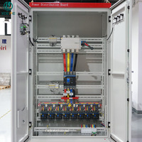 Tableau de distribution basse tension avec circuit principal triphasé 4 fils 400A avec SPD et voyant lumineux triphasé