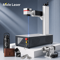 Machine de marquage laser à fibre JPT MOPA 20W 30W 50W 60W 100W pour le métal, l'acier inoxydable, l'aluminium, la gravure de logos sur bijoux