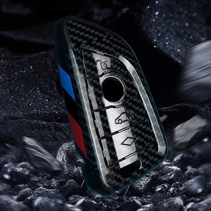 เคสกุญแจรถยนต์ลายคาร์บอนไฟเบอร์ ABS สำหรับ BMW X3 X5 X6 F30 F34 F10 F20 G20 G30 G01 G02 G05 F15 F16 ซีรีส์ 1 3 5 7 - Product Image 5