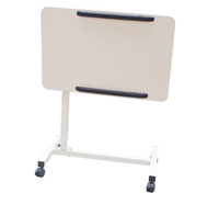 Table à manger médicale en promotion, idéale pour les personnes âgées et les patients, table à manger à roulettes réglable en hauteur pour hôpital