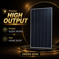 Système de panneaux solaires NB-TOP PERC demi-cellules flexibles double vitrage TUV 550W 2384*1303*35 Modèle NB-TOP-3