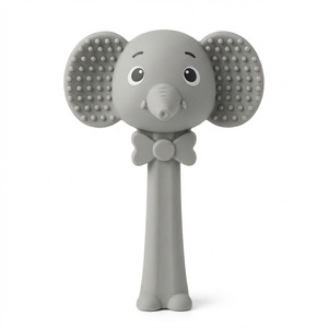 Nouvelle hochette en silicone mignonne de dessin animé <span class=keywords><strong>pour</strong></span> bébés et molaires, de 0 à 24 mois, personnalisable - Product Image 5
