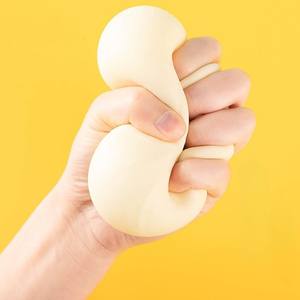 Pelotas Antiestrés Gigantes con Forma de Dumpling, Juguete Sensorial para Aliviar el Estrés, para Apretar y Estirar, TPR Taba - Product Image 3