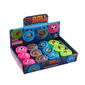 Jincan 3D Infinite Flipping Fidget Spinner, jouet anti-stress en forme de boule, multicolores, intéressant pour les enfants - Product Image 1
