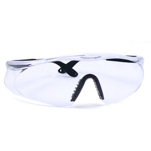 แว่นตาป้องกันหมอกโพลีคาร์บอเนตป้องกันการขีดข่วนที่ได้รับการรับรองจาก Z87.1ของ Ansi แว่นตานิรภัยแบบปรับได้ - Product Image 6