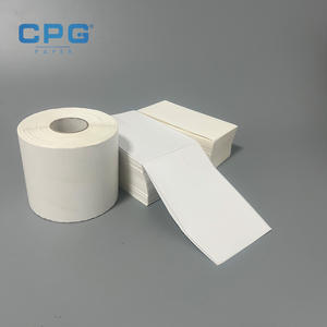 Factory Wholesale 4x6 Inch Shipping Label Waterproof BPA Free Logistics E-commerce Stacked Professional 100x150 Thermal Label - Product Image 1