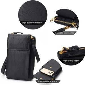 <span class=keywords><strong>Sac</strong></span> à bandoulière en <span class=keywords><strong>cuir</strong></span> PU multicolores tendance avec fermeture éclair pour <span class=keywords><strong>femme</strong></span>, <span class=keywords><strong>sac</strong></span> à main pour téléphone <span class=keywords><strong>portable</strong></span> - Product Image 5