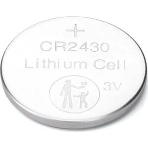 Pila de botón 3V CR2430, 2 unidades, ideal para relojes, calculadoras y dispositivos electrónicos. - Product Image 1