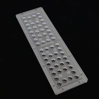 56W 3030 led 30/60/90/140 degrés lentille PC optique led lentilles