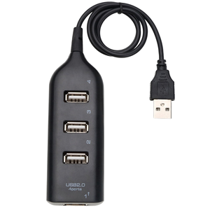 4 พอร์ตซ็อกเก็ตอะแดปเตอร์ฮับ <span class=keywords><strong>USB</strong></span> ตัวแยกสัญญาณอินเทอร์เฟซขยายความเร็วสูง <span class=keywords><strong>USB</strong></span> รองรับการชาร์จสำหรับแล็ปท็อปฮาร์ดไดรฟ์แบบพกพาสต็อก - Product Image 1