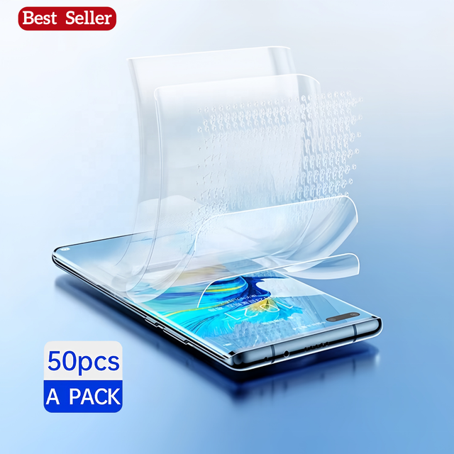 Manufacturer's Custom Design Matte Explosion Proof Flexible Hydrogel Film Phone Screen Protector Film for Cutting Machine