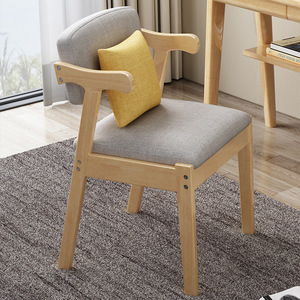 Silla de madera maciza ajustable con cuerno de <span class=keywords><strong>Toro</strong></span>, sillas de comedor de aprendizaje para niños, sillas de oficina, salón, sala de estar, sillas de <span class=keywords><strong>Hotel</strong></span> - Product Image 4