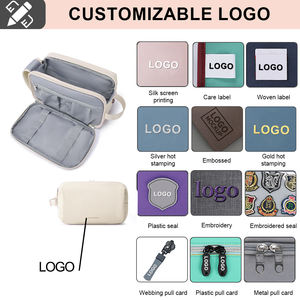 กระเป๋าใส่อุปกรณ์อาบน้ำสำหรับผู้ชาย, กระเป๋าจัดระเบียบอุปกรณ์อาบน้ำสำหรับเดินทาง, กระเป๋าใส่อุปกรณ์โกนหนวดสำหรับอุปกรณ์อาบน้ำและของใช้ในห้องน้ำ - Product Image 5