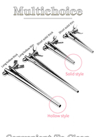 Metall verstellbarer Pferde augen katheter Penis Plug Stimulator Masturbation Ejakulation Verzögerung Sex Tool Harnröhre dilatatoren für Männer
