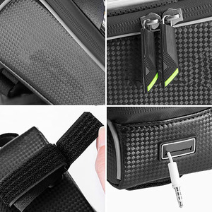 Sac <span class=keywords><strong>de</strong></span> montage <span class=keywords><strong>de</strong></span> téléphone pour vélo durable et étanche taille personnalisée support <span class=keywords><strong>de</strong></span> boîtier <span class=keywords><strong>de</strong></span> <span class=keywords><strong>cadre</strong></span> avant <span class=keywords><strong>de</strong></span> téléphone pour vélo Tube supérieur sac <span class=keywords><strong>de</strong></span> <span class=keywords><strong>cadre</strong></span> pour vélo - Product Image 4