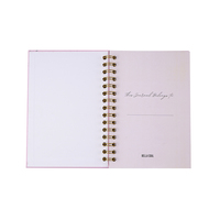 Vente en gros impression personnalisée couverture rigide spirale auto-soin planificateur Manifestation papier Journal carnets