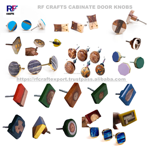 Boutons de tiroir en bois de résine de luxe pour cuisine chambre salle de bain salon armoires d'hôtel durables pour une utilisation de meubles d'extérieur - Product Image 6