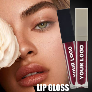 प्राइवेट लेबल वेगन लिक्विड मैट लिपस्टिक वाटरप्रूफ न्यूड ग्लॉसी शिमर लिप ग्लॉस पेंसिल शेप मिनरल सनस्क्रीन शाइनी लिप - Product Image 5