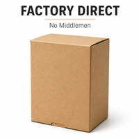 Maßgefertigte Wellpappe-Box mit Automatikboden Schnell Aufbaubare Versandbox für E-Commerce-Versandverpackungen Großhandel