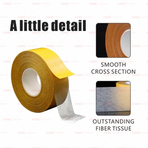 <span class=keywords><strong>Cinta</strong></span> de alfombra de <span class=keywords><strong>doble</strong></span> cara personalizada de fábrica HWK, goma de <span class=keywords><strong>alta</strong></span> adherencia, impermeable, resistente a altas temperaturas para uso en alfombras de suelo - Product Image 2