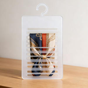 ที่แขวนผ้าพันคออะคริลิคเปล่าสำหรับงานซับลิเมชั่น ขายส่ง พร้อมบริการพิมพ์ลายตามสั่ง อุปกรณ์จัดระเบียบเนคไท สำหรับจัดเก็บในตู้เสื้อผ้า และชั้นวางโชว์บนโต๊ะ DIY - Product Image 4