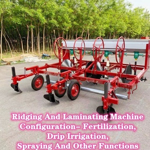 Tracteur suspendu équipement agricole légume Ridger <span class=keywords><strong>Film</strong></span> paillage engrais applicateur Machine fournie boîte de vitesses cultivateur - Product Image 3