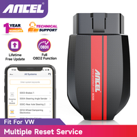 Escáner OBD2 ANCEL BD500 para VW y Audi, Herramienta de Diagnóstico Completo del Sistema con Servicio de Reinicio EPB y Reinicio de Aprendizaje del Acelerador