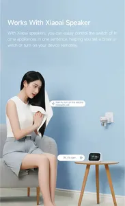 220-250V 10A Estadísticas de energía WIFI Mijia Smart Socket 3 Control de temporizador Protección de sobrecarga para <span class=keywords><strong>Xiaomi</strong></span> <span class=keywords><strong>App</strong></span> Control - Product Image 4