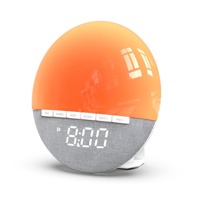 Sunrise Light White Noise Wake up Sleep Aid Bedroom Atmosphere BT Music Smart Night Light Alarm Clock Speaker Light
