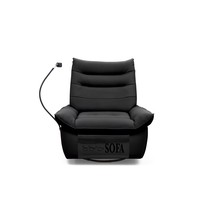 Fauteuil inclinable électrique moderne en cuir à gravité zéro, pivotant, pour salon et villa - Vente en gros de meubles