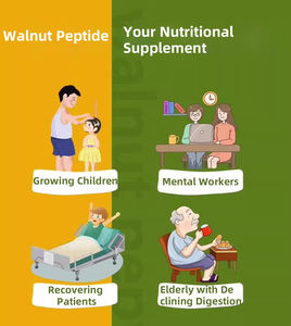 Gran oferta de calidad alimentaria, promoción de la <span class=keywords><strong>salud</strong></span> del cerebro, péptido de nuez, péptido de colágeno añadido, Constitución débil, fortalecimiento para el cuidado del cuerpo - Product Image 2