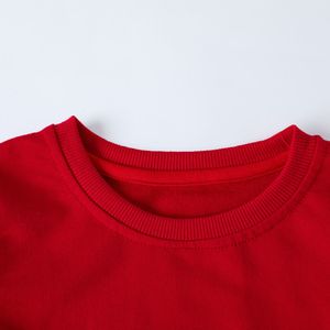 <span class=keywords><strong>Sweat</strong></span>-shirt décontracté pour bébés garçons, col rond, tricoté, 100 % coton, anti-plis, anti-boulochage, haute qualité, automne, Noël - Product Image 3