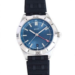 Reloj <span class=keywords><strong>GMT</strong></span> de Lujo ZF Avenger Automático <span class=keywords><strong>GMT</strong></span> 44 Cal.2836, Esfera Azul, Correa de Goma, Manecilla <span class=keywords><strong>GMT</strong></span> Roja para EE. UU. - Product Image 4