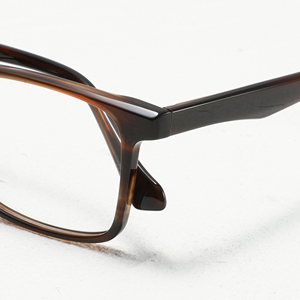 Monturas de gafas rectangulares de borde completo, color sólido, anti-UV, para adultos, unisex, corrección de la visión - Product Image 3