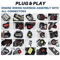 Faisceau de câblage autonome pour échange de moteur LS 4L60E DBC 1999-2006 Vortec 4.8 5.3 6.0 LS1 – Assemblage de faisceau de câblage électrique automobile