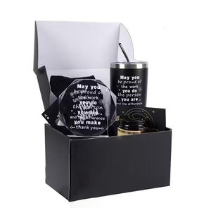 2025 meilleurs cadeaux de collègue d'adieu personnalisé Unique couleur noire merci <span class=keywords><strong>coffret</strong></span> cadeau pour <span class=keywords><strong>homme</strong></span> employé patron cadeau <span class=keywords><strong>pas</strong></span> <span class=keywords><strong>cher</strong></span> pour hommes - Product Image 1