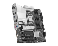 MSI PRO B860M-A WIFI6E MSI Motherboard M-ATX 4x DDR5 256GB ThunderBolt4 DP 5G LAN WIFI7 LGA 1851 CPU 285K PCIe5.0 für Gaming-PCs