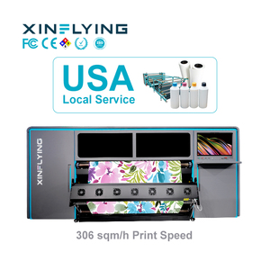 เครื่องพิมพ์ซับลิเมชั่นอุตสาหกรรมขนาดใหญ่ XinFlying 8 หัวพิมพ์ I3200 ความเร็วสูง สำหรับพิมพ์บนเสื้อผ้าและผ้าโพลีเอสเตอร์ตกแต่ง - Product Image 1