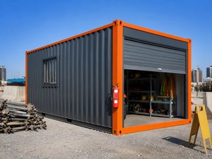 Container Prefabbricato da 40 Piedi per Deposito Attrezzi, Garage, Ufficio Portatile Modulare, Direttamente dalla Fabbrica - Product Image 1