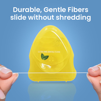 Fil dentaire en bâtonnets, emballés individuellement, ultra-fins en PTFE, saveur menthe, cure-dents portables pour voyage, soins bucco-dentaires, vente en gros