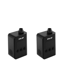 Mini pompe à vélo électrique portable 150 PSI avec gonfleur de pneu à jauge numérique pour pneus de vélo