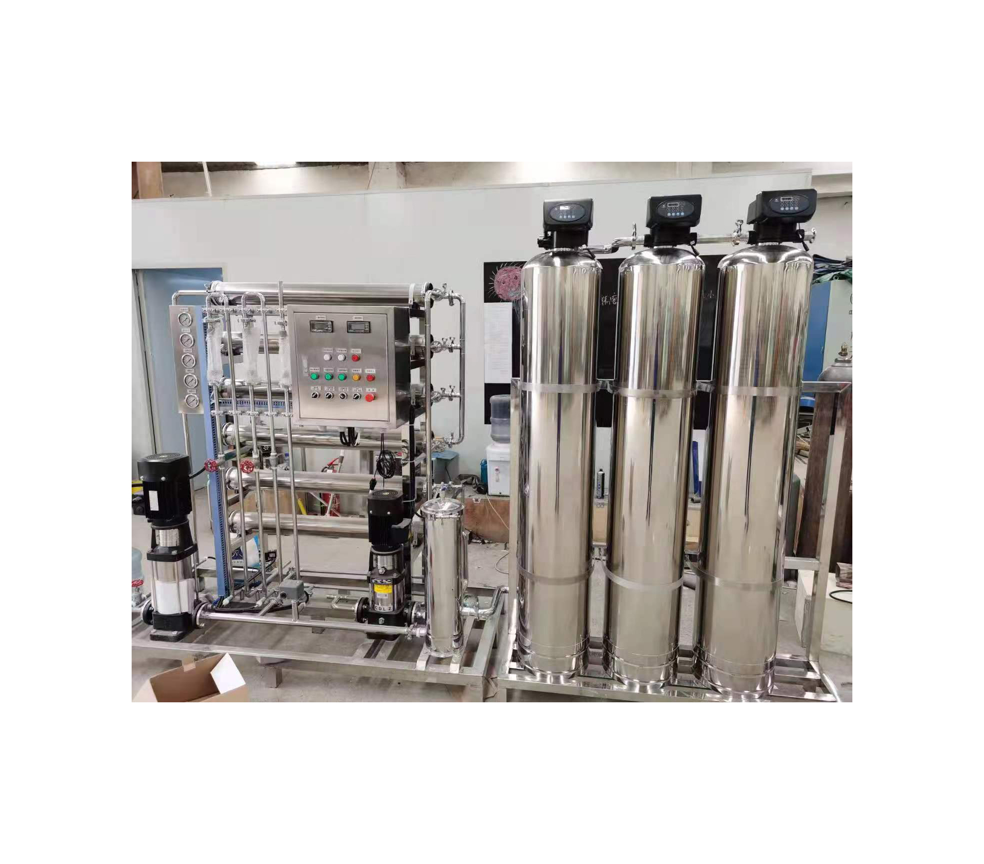Большой масштаб 5000L/ч, система очистки воды