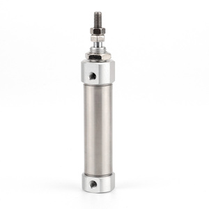 Cilindro Pneumatico Mini CDJ2B a Doppia Azione in Acciaio Inox, Alesaggio 6mm <span class=keywords><strong>10mm</strong></span> 16mm, Corsa da <span class=keywords><strong>10mm</strong></span> a 100mm - Product Image 1