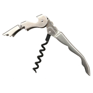 Sacacorchos de 2 Pasos de Diseño Plano Moderno de Acero Inoxidable con Logotipo Personalizado, Marca <span class=keywords><strong>HAPPYWAY</strong></span>, Alta Calidad, Duradero e Innovador - Product Image 4