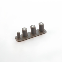 Clavier en caoutchouc silicone conducteur de carbone personnalisé OEM (moulé en Jiangsu) – Remplacement pour clavier électronique et équipement musical sur mesure