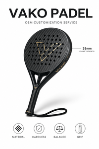 Racchetta da Padel OEM Personalizzata con Nucleo in EVA, <span class=keywords><strong>Durezza</strong></span> e Strati Personalizzabili, Colore e Impugnatura Personalizzati - Product Image 4