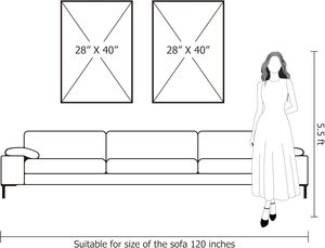 Đóng khung hiện đại trừu tượng sơn dầu lớn vải tường nghệ thuật <span class=keywords><strong>3D</strong></span> đường cong minh họa handpainted in kỹ thuật số đã sẵn sàng - Product Image 6