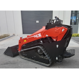 Chargeuse compacte Zunbaoo V1000, puissante, hydraulique, sur chenilles, garantie 1 an, camion <span class=keywords><strong>à</strong></span> benne basculante, <span class=keywords><strong>moteur</strong></span> PLC, <span class=keywords><strong>moteur</strong></span> <span class=keywords><strong>Kubota</strong></span>, EPA & EU5 - Product Image 4